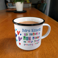 Load image into Gallery viewer, Personalised Growing Minds Teacher Mug
