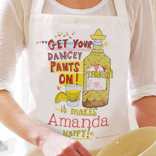 'Tequila Time' Personalised Apron