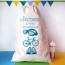 Load image into Gallery viewer, Personalised Triathlon Sack