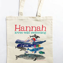 Load image into Gallery viewer, Personalised Wild Swimming Bag
