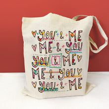 Load image into Gallery viewer, You And Me Personalised Bag