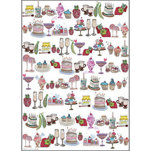 Load image into Gallery viewer, Recycled gift wrap - Yummy things