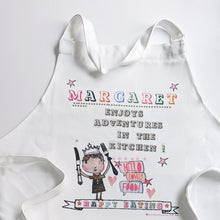 Load image into Gallery viewer, Personalised Kitchen Adventures Apron
