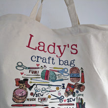 Load image into Gallery viewer, Personalised Craft Bag
