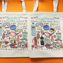 Load image into Gallery viewer, Personalised Festival Survival Bag
