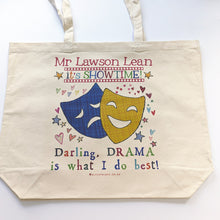 Load image into Gallery viewer, Personalised All The Drama Theatre Bag
