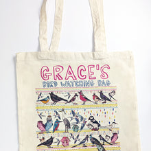 Load image into Gallery viewer, Personalised Bird Watchers Bag
