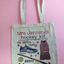 Load image into Gallery viewer, Personalised Hockey Kit Bag
