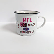 Load image into Gallery viewer, Personalised Wonderful Teacher Mug
