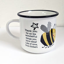 Load image into Gallery viewer, Personalised Bee&#39;s Knees Mug
