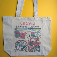 Load image into Gallery viewer, Personalised Craft Bag
