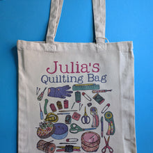 Load image into Gallery viewer, Personalised Quilting Bag
