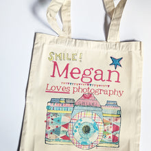Load image into Gallery viewer, Personalised &#39;Love Your Camera&#39; Bag

