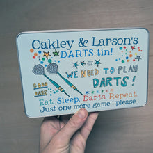 Load image into Gallery viewer, Personalised Darts Tin
