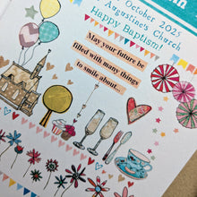 Load image into Gallery viewer, Personalised Christening Story Card
