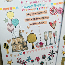 Load image into Gallery viewer, Personalised Christening Story Card
