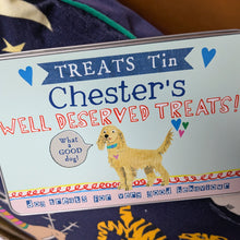Load image into Gallery viewer, Personalised Dog Treat Tin
