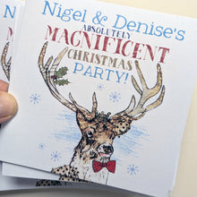 Load image into Gallery viewer, Personalised &#39;Christmas Party&#39; Invitations
