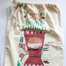 Load image into Gallery viewer, Christmas cracker gift sack
