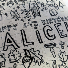 Load image into Gallery viewer, Personalised Colour It In Jigsaw
