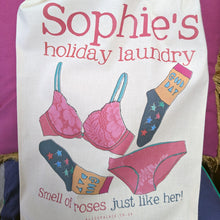 Load image into Gallery viewer, Personalised Travel Laundry Bag
