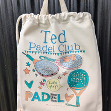 Load image into Gallery viewer, Personalised Padel Tennis Kit Bag

