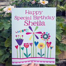 Load image into Gallery viewer, Personalised Big Birthday Card
