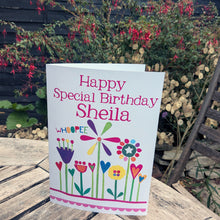Load image into Gallery viewer, Personalised Big Birthday Card

