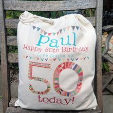 Load image into Gallery viewer, Personalised 1st Birthday Toysack
