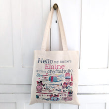 Load image into Gallery viewer, Personalised Bag For Craftaholics
