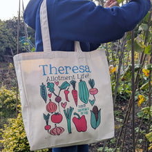 Load image into Gallery viewer, Personalised Love Gardening Bag
