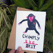 Load image into Gallery viewer, Chimply The Best Greeting Card – Free Personalisation

