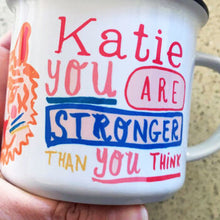Load image into Gallery viewer, Personalised Tiger Mug 'Stronger Than You Think'
