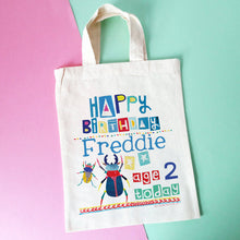 Load image into Gallery viewer, Personalised 2nd Birthday Tiny Treasure Bag
