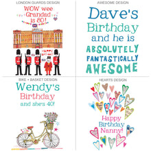 Load image into Gallery viewer, Personalised Big Birthday Card
