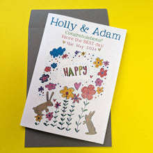 Load image into Gallery viewer, Personalised Big Wedding Anniversary Card
