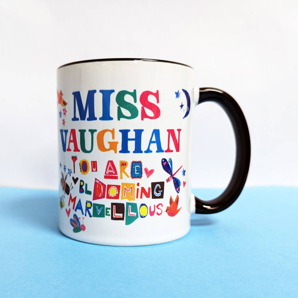 Personalised Blooming Marvellous Mug