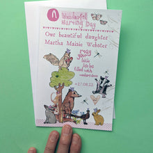 Load image into Gallery viewer, Personalised Christening Card
