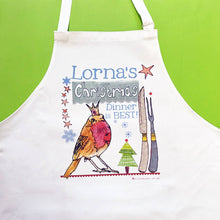 Load image into Gallery viewer, Personalised Christmas Dinner Apron

