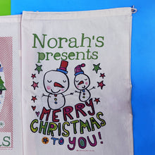 Load image into Gallery viewer, Personalised Christmas Presents Sacks
