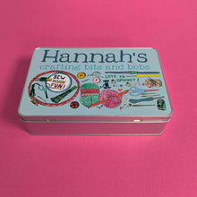 Load image into Gallery viewer, Personalised crafting tin
