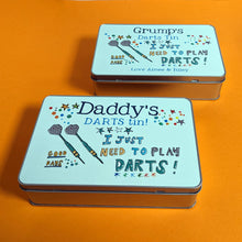 Load image into Gallery viewer, Personalised Darts Tin
