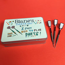 Load image into Gallery viewer, Personalised Darts Tin
