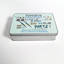 Load image into Gallery viewer, Personalised Darts Tin

