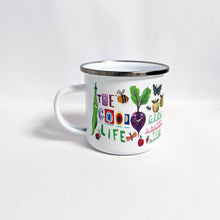 Load image into Gallery viewer, Personalised Enamel Allotment Mug
