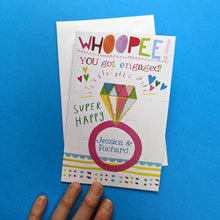 Load image into Gallery viewer, Personalised Engagement Card
