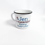 Personalised Horse Riding Teacher Mug
