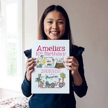 Load image into Gallery viewer, Personalised Kids Birthday Card
