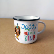 Personalised Lion Mug 'One Of A Kind'