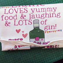 Load image into Gallery viewer, Personalised 'Lots Of Gin' Apron
